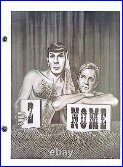 Star Trek TOS Fanzine Nome 2 SLASH K/S Kirk/Spock 1980