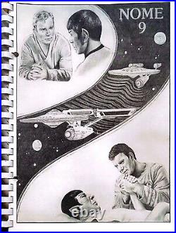 Star Trek TOS Fanzine Nome 9 SLASH K/S Kirk/Spock 1986