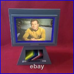 Star Trek TOS Inspired View Screen Monitor as seen in Kirks Quarters with Sound