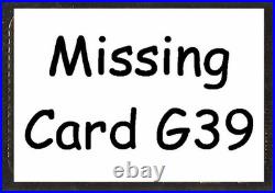 Star Trek TOS Original Season 2 25 of 26 Card Gold Plaque Set G30-55 MINUS G39