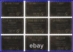 Star Trek TOS Original Season 2 25 of 26 Card Gold Plaque Set G30-55 MINUS G39