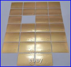 Star Trek TOS Original Season 2 25 of 26 Card Gold Plaque Set G30-55 MINUS G39