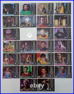 Star Trek TOS Original Season 2 25 of 26 Card Gold Plaque Set G30-55 MINUS G39