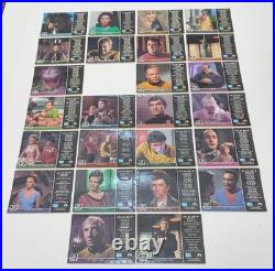 Star Trek TOS Original Season 2 25 of 26 Card Gold Plaque Set G30-55 MINUS G39