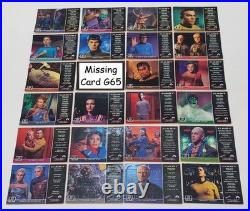 Star Trek TOS Original Season 3 23 of 24 Card Gold Plaque Set G56-79 MINUS G65
