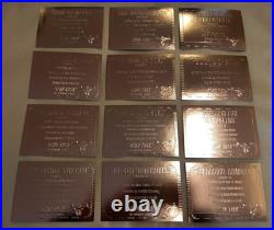 Star Trek TOS Original Season 3 23 of 24 Card Gold Plaque Set G56-79 MINUS G65