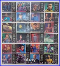 Star Trek TOS Original Season 3 24 Card Gold Plaque Set G56-79 Fleer/Skybox 99