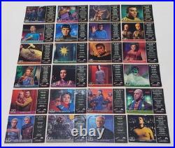 Star Trek TOS Original Season 3 24 Card Gold Plaque Set G56-79 Fleer/Skybox 99