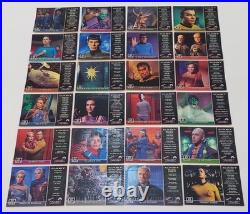 Star Trek TOS Original Season 3 24 Card Gold Plaque Set G56-79 Fleer/Skybox 99