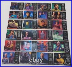 Star Trek TOS Original Season 3 24 Card Gold Plaque Set G56-79 Fleer/Skybox 99