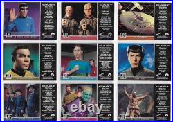 Star Trek TOS Original Season 3 24 Card Gold Plaque Set G56-79 Fleer/Skybox 99