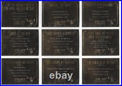 Star Trek TOS Original Season 3 24 Card Gold Plaque Set G56-79 Fleer/Skybox 99