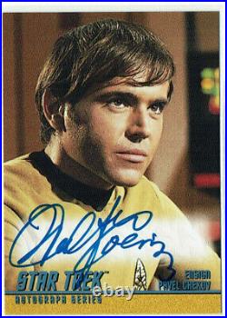 Star Trek TOS Original Series Season 2 Autograph A62 Walter Koenig as Chekov