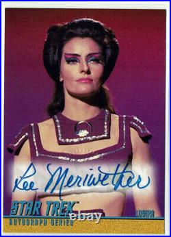 Star Trek TOS Original Series Season 2 Autograph A76 Lee Meriwether as Losira