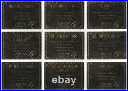 Star Trek TOS Original Series Season 2 (Two) 26 Card Gold Plaque Set G30-G55