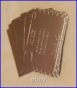 Star Trek TOS Original Series Season 2 (Two) 26 Card Gold Plaque Set G30-G55