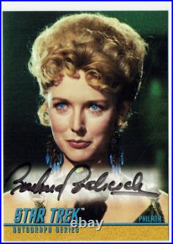 Star Trek TOS Original Series Season 3 Autograph A74 Barbara Babcock BLACK INK