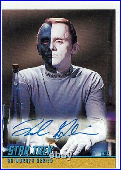 Star Trek TOS Original Series Season 3 Autograph Card A77 Frank Gorshin as Bele