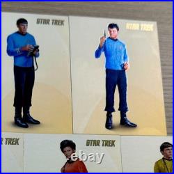 Star Trek TOS Portfolio Prints Bridge Crew Portraits Alternate Gold Set /250