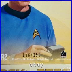 Star Trek TOS Portfolio Prints Bridge Crew Portraits Alternate Gold Set /250