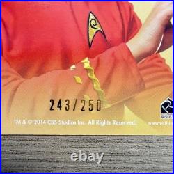 Star Trek TOS Portfolio Prints Bridge Crew Portraits Alternate Gold Set /250