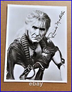 Star Trek TOS Ricardo Montalban signed 8x10 Photo