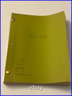 Star Trek TOS Script The Apple Desilu 1967 Max Ehrlich Gene L Coon Sci-Fi Classi