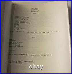 Star Trek TOS Script The Apple Desilu 1967 Max Ehrlich Gene L Coon Sci-Fi Classi