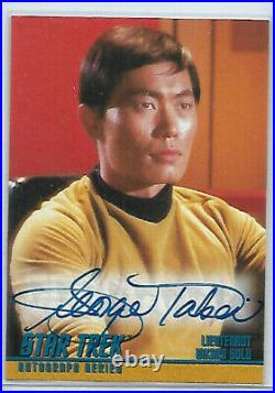 Star Trek TOS The Original Series Autograph Card Selection NM Skybox Rittenhouse