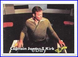 Star Trek TOS Trading Card #2 Captain James T. Kirk 1976 Topps VERY HIGH GRADE