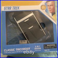 Star Trek TOS Tricorder Diamond Select new in box out of production SEALED