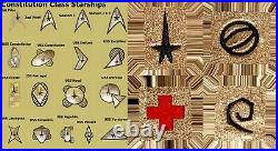 Star Trek TOS Uniform Patch Badge Insignia The Original Series USS Ship 17