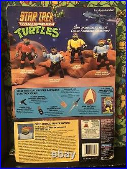 Star Trek Teenage Mutant Ninja Turtles TMNT 1994 Playmates New Lot MOC Vintage