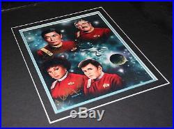Star Trek The Fab Four Signed & Framed Photo COA George Takei Doohan Autographs