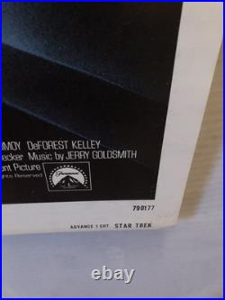 Star Trek The Motion Picture 1979 Original 27X41 Folded Poster William Shatner Star Trek The Motion Picture 1979 Original 27X41 Folded Poster William Shatner