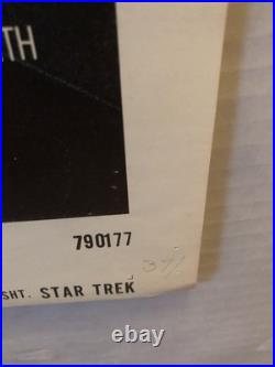 Star Trek The Motion Picture 1979 Original 27X41 Folded Poster William Shatner Star Trek The Motion Picture 1979 Original 27X41 Folded Poster William Shatner