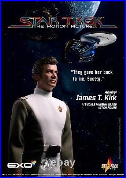 Star Trek The Motion Picture Admiral James T. Kirk 1/6 Figure EX0- 6 NEW UK