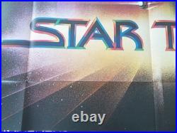 Star Trek The Motion Picture Italian 4 Foglio Poster William Shatner Nimoy 1980