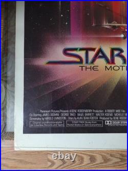 Star Trek The Motion Picture Original 27x41 Movie Poster 1979 Shatner