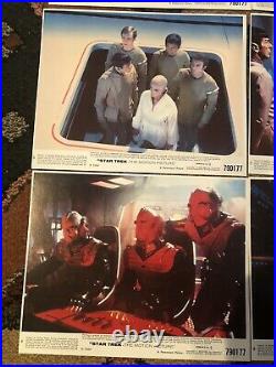 Star Trek The Motion Picture Original Lobby Card Full Set of 8 Press Photos