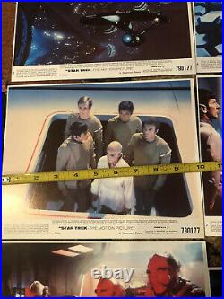 Star Trek The Motion Picture Original Lobby Card Full Set of 8 Press Photos