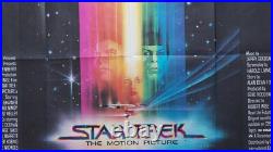 Star Trek The Motion Picture Original UK Quad Poster