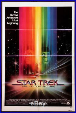 Star Trek The Motion Picture William Shatner Sci-fi 1979 1-sheet Near Mint