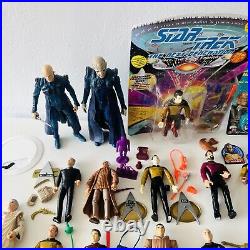 Star Trek The Next Generation 34 Figures Job Lot Bundle + Other Star Trek Items