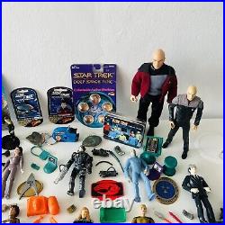 Star Trek The Next Generation 34 Figures Job Lot Bundle + Other Star Trek Items