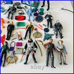 Star Trek The Next Generation 34 Figures Job Lot Bundle + Other Star Trek Items