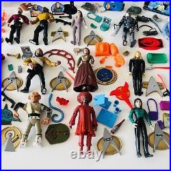 Star Trek The Next Generation 34 Figures Job Lot Bundle + Other Star Trek Items