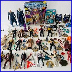 Star Trek The Next Generation 34 Figures Job Lot Bundle + Other Star Trek Items