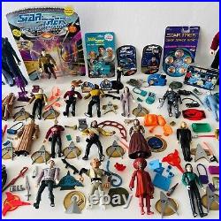 Star Trek The Next Generation 34 Figures Job Lot Bundle + Other Star Trek Items