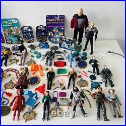 Star Trek The Next Generation 34 Figures Job Lot Bundle + Other Star Trek Items